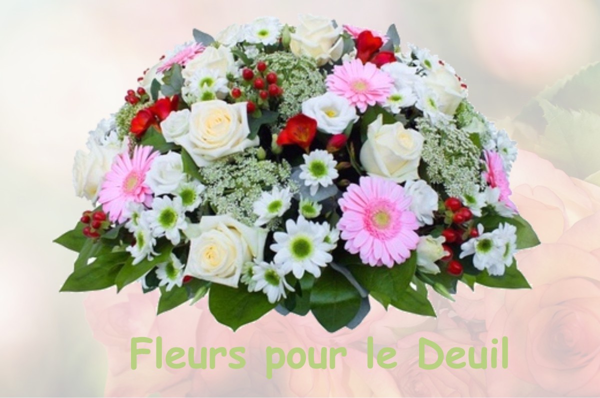 fleurs deuil BACHOS